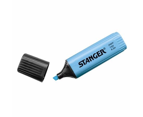 Маркер Stanger текстовый синий 1-5 мм (180005000)