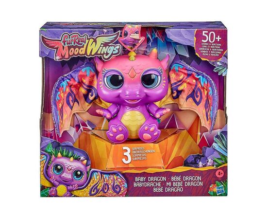 Интерактивная игрушка Hasbro FurReal Friends Дракончик с аксессуарами (F0633), изображение 3 Интерактивная игрушка Hasbro FurReal Friends Дракончик с аксессуарами (F0633), изображение 3