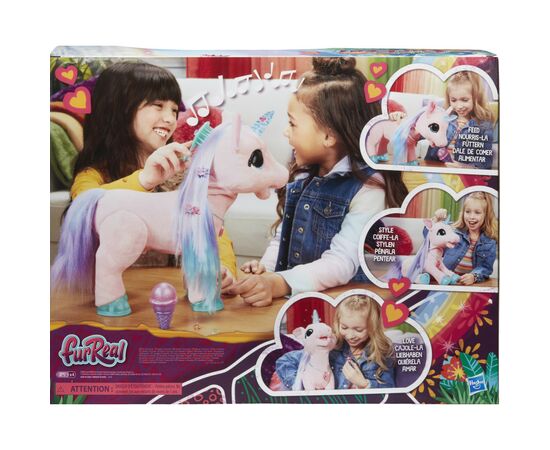 Інтерактивна іграшка Hasbro FurReal Friends Блоссом Единорог (F0076), зображення 4 Інтерактивна іграшка Hasbro FurReal Friends Блоссом Единорог (F0076), зображення 4
