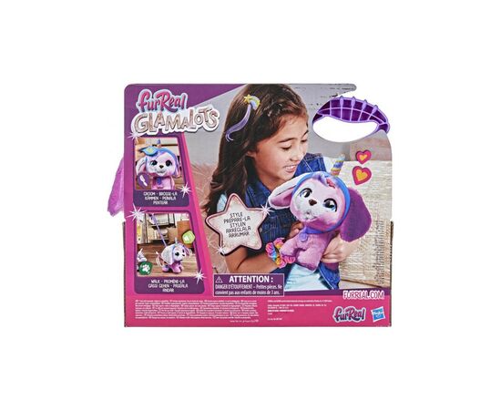 Интерактивная игрушка Hasbro FurReal Friends Гламурный Щенок (F1544), изображение 4 Интерактивная игрушка Hasbro FurReal Friends Гламурный Щенок (F1544), изображение 4