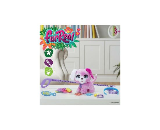 Интерактивная игрушка Hasbro FurReal Friends Гламурный Щенок (F1544), изображение 5 Интерактивная игрушка Hasbro FurReal Friends Гламурный Щенок (F1544), изображение 5