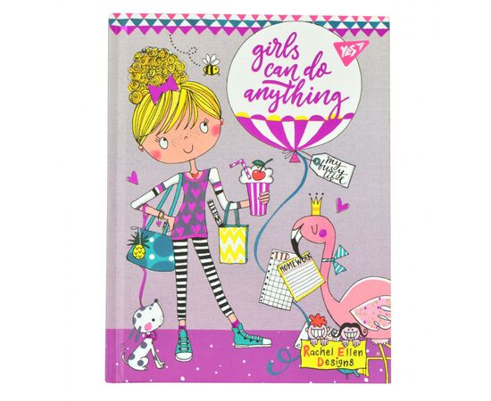 Блокнот Yes 147х190 мм 80 л "Rachel Balloon" (151572), зображення 3