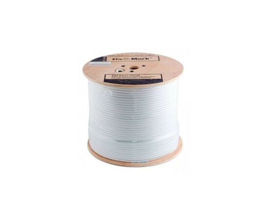 Кабель телевизионный FinMark RG-6 TRISHIELD, CU, 305м, white (F6TSVcu_305_white), изображение 2