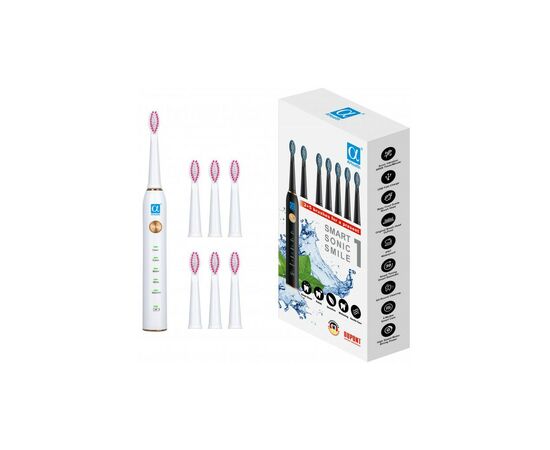Электрическая зубная щетка AHealth SMART SONIC SMILE 1 white (AHsss1w)