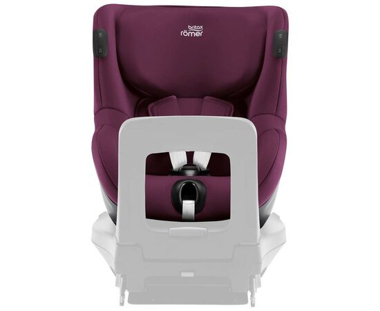 Автокресло Britax-Romer Dualfix isense Burgundy Red (2000035108), изображение 2 Автокресло Britax-Romer Dualfix isense Burgundy Red (2000035108), изображение 2