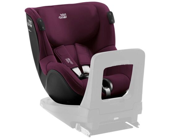 Автокресло Britax-Romer Dualfix isense Burgundy Red (2000035108), изображение 3 Автокресло Britax-Romer Dualfix isense Burgundy Red (2000035108), изображение 3