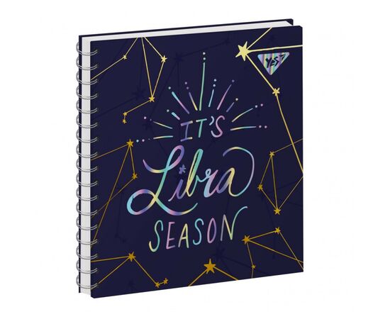 Блокнот Yes 150 * 150/64 л дв.спір. "ETTA VEE COSMOS" без лініювання (151631)
