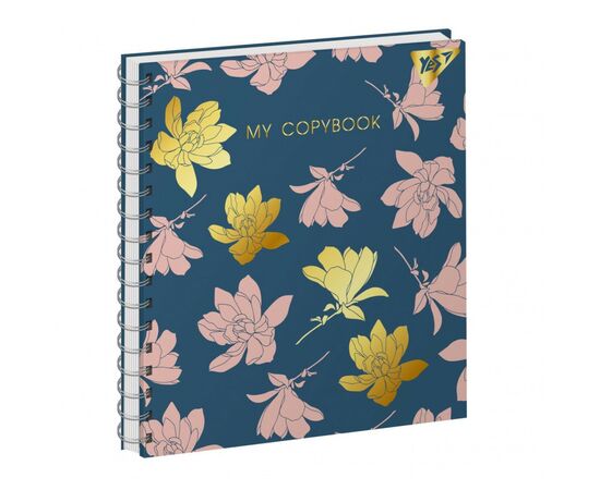 Блокнот Yes 150*150/64 л дв.спир."PASTEL FLOWERS" точка (151630)