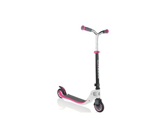 Самокат Globber Flow Foldable 125 бело-розовый (473-162)