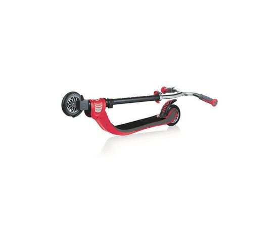 Самокат Globber Flow Foldable 125 черно-красный (473-102), изображение 4 Самокат Globber Flow Foldable 125 черно-красный (473-102), изображение 4