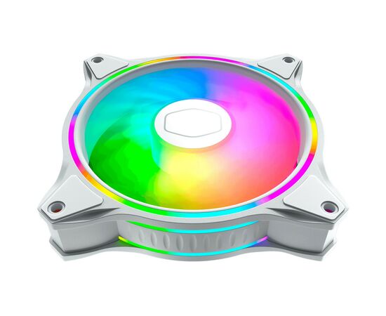 Кулер для корпуса CoolerMaster MASTERFAN MF120 HALO WHITE EDITION (MFL-B2DW-18NPA-R1), изображение 4 Кулер для корпуса CoolerMaster MASTERFAN MF120 HALO WHITE EDITION (MFL-B2DW-18NPA-R1), изображение 4