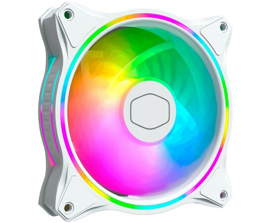 Кулер до корпусу CoolerMaster MASTERFAN MF120 HALO WHITE EDITION (MFL-B2DW-18NPA-R1)
