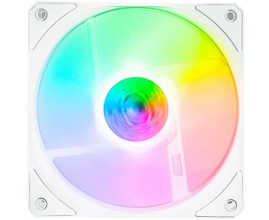 Кулер для корпуса CoolerMaster SICKLEFLOW 120 ARGB WHITE EDITION 3 IN 1 (MFX-B2DW-183PA-R1), изображение 2 Кулер для корпуса CoolerMaster SICKLEFLOW 120 ARGB WHITE EDITION 3 IN 1 (MFX-B2DW-183PA-R1), изображение 2