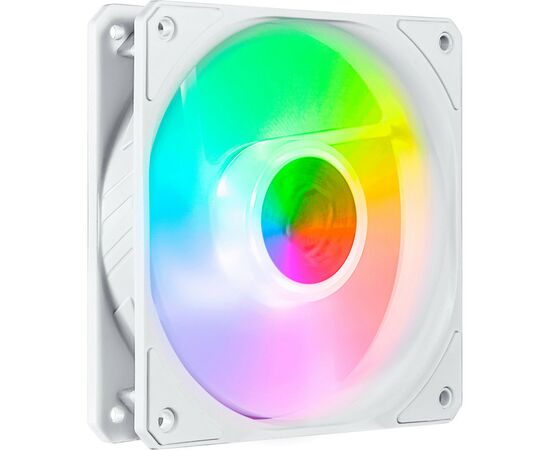 Кулер для корпуса CoolerMaster SICKLEFLOW 120 ARGB WHITE EDITION 3 IN 1 (MFX-B2DW-183PA-R1), изображение 3 Кулер для корпуса CoolerMaster SICKLEFLOW 120 ARGB WHITE EDITION 3 IN 1 (MFX-B2DW-183PA-R1), изображение 3