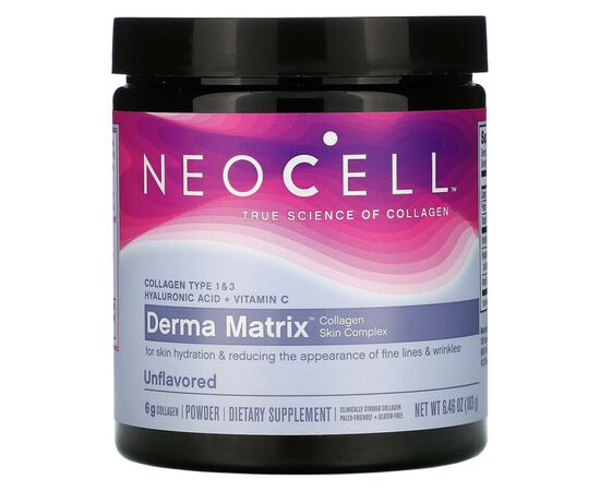 Вітамін Neocell Колагеновий Комплекс для Шкіри в порошку, Derma Matrix, NeoC (NEL-12958)
