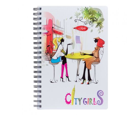 Блокнот Yes А4/120 пл.обл. City girls (681760)