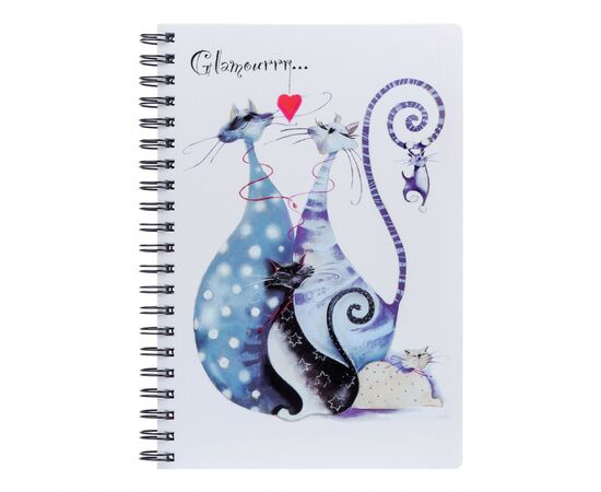 Блокнот Yes А4/120 пл.обл. Glamour cats (681761)