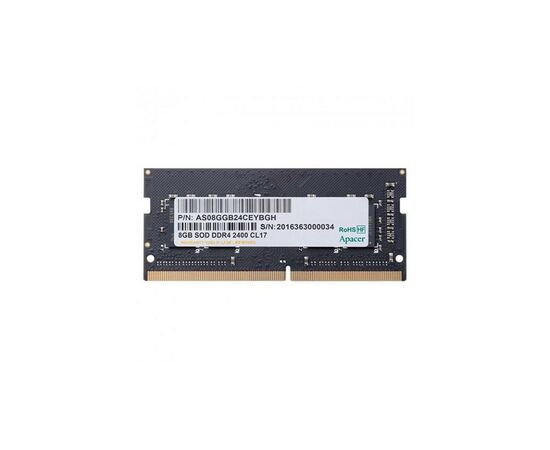 Модуль пам'яті для ноутбука SoDIMM DDR4 8GB 3200 MHz Apacer (AS08GGB32CSYBGH)