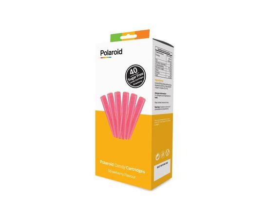 Стрижень для 3D-ручки Polaroid Candy pen, полуниця, рожевий (40 шт) (PL-2505-00)