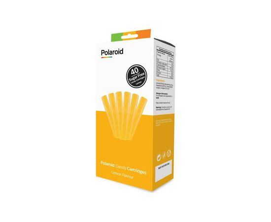 Стрижень для 3D-ручки Polaroid Candy pen, лимон, жовтий ( 40шт) (PL-2507-00)