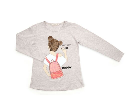 Кофта Breeze з дівчиною (16047-176G-cream)