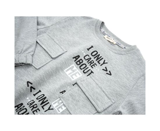 Кофта Breeze з кишенями (16048-134G-gray), изображение 3