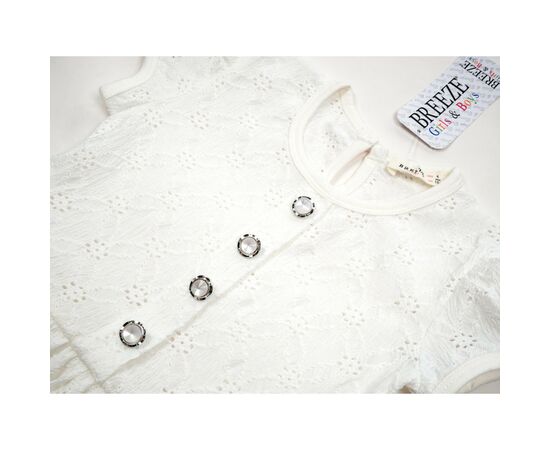 Платье Breeze с пуговичками (15490-104G-cream), изображение 3 Платье Breeze с пуговичками (15490-104G-cream), изображение 3