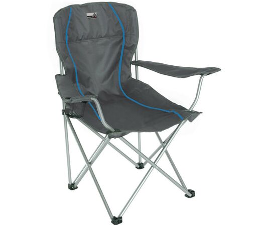 Крісло складане High Peak Salou Dark Grey/Blue (928988)