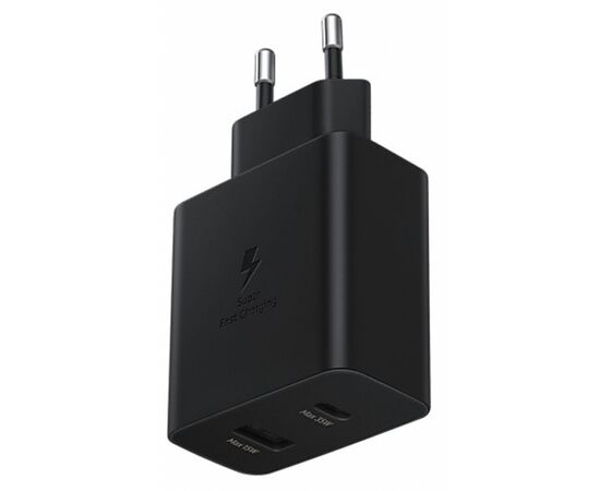 Зарядний пристрій Samsung 35W Wall Charger Duo Black (EP-TA220NBEGRU)