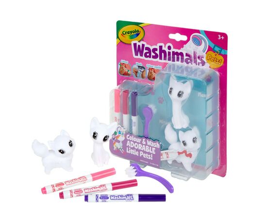 Набор для творчества Crayola Washimals Котики (256366.106), изображение 2 Набор для творчества Crayola Washimals Котики (256366.106), изображение 2