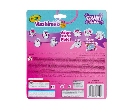 Набор для творчества Crayola Washimals Котики (256366.106), изображение 4 Набор для творчества Crayola Washimals Котики (256366.106), изображение 4