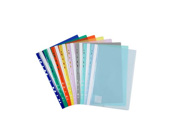 Папка-скоросшиватель Axent А4 с перфорацией 120/150 мкм Красная (1318-24-A), изображение 2 Папка-скоросшиватель Axent А4 с перфорацией 120/150 мкм Красная (1318-24-A), изображение 2