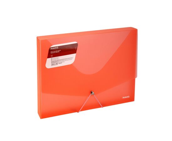 Папка на резинках Axent A4 800 мкм Transparent red (1502-24-A) Папка на резинках Axent A4 800 мкм Transparent red (1502-24-A)