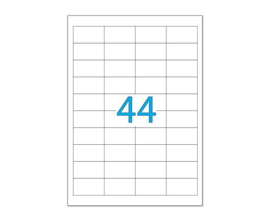 Етикетка самоклеюча Tama 48,3х25,4 (44 на листі) с/кл (100листів) (18264)
