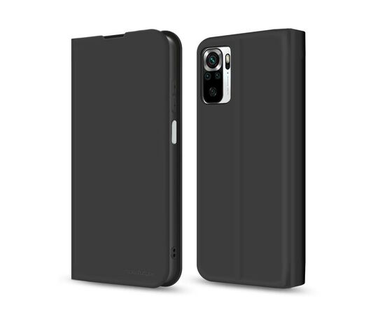 Чехол для моб. телефона MakeFuture Xiaomi Redmi Note 10S Flip (Soft-Touch PU) Black (MCP-XRN10SBK)