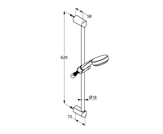 Змішувач KLUDI PureampEasy (376850565), зображення 2 Змішувач KLUDI PureampEasy (376850565), зображення 2