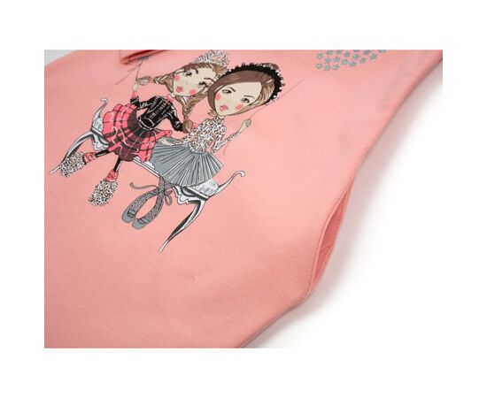 Платье Breeze с девочками (15983-104G-peach), изображение 4 Платье Breeze с девочками (15983-104G-peach), изображение 4