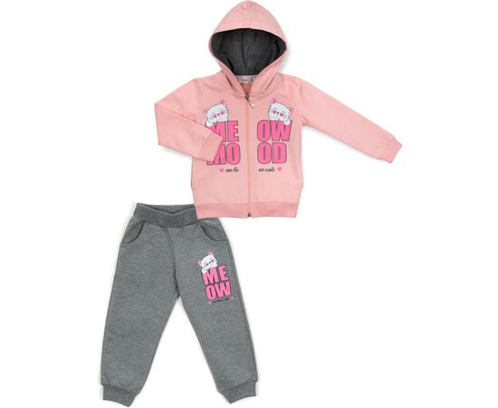 Спортивний костюм Breeze з котиками (15229-104G-pink)