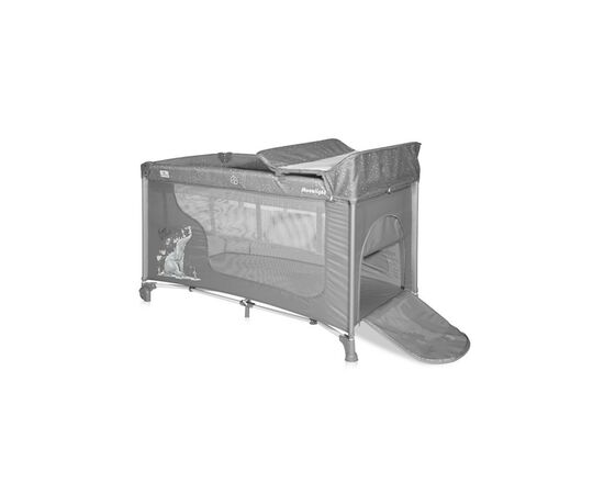 Детский манеж Bertoni/Lorelli MOONLIGHT 2L grey fun, изображение 3 Детский манеж Bertoni/Lorelli MOONLIGHT 2L grey fun, изображение 3