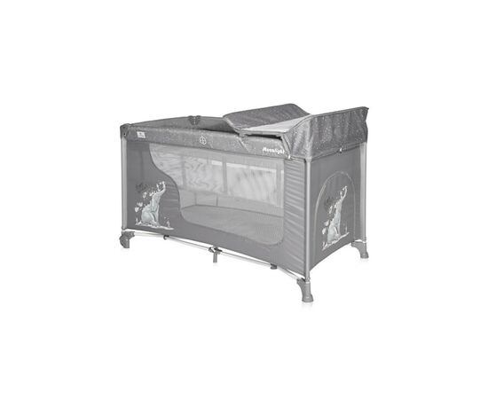 Детский манеж Bertoni/Lorelli MOONLIGHT 2L grey fun