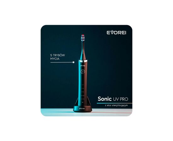 Електрична зубна щітка Evorei SONIC UV PRO SONIC TOOTH BRUSH (592479671901), зображення 6 Електрична зубна щітка Evorei SONIC UV PRO SONIC TOOTH BRUSH (592479671901), зображення 6