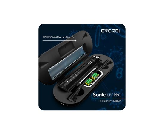 Електрична зубна щітка Evorei SONIC UV PRO SONIC TOOTH BRUSH (592479671901), зображення 7 Електрична зубна щітка Evorei SONIC UV PRO SONIC TOOTH BRUSH (592479671901), зображення 7