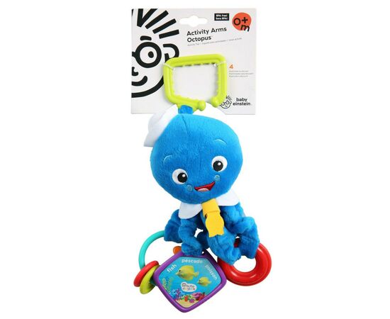 Развивающая игрушка Baby Einstein Activity Arms Octopus (90664), изображение 3 Развивающая игрушка Baby Einstein Activity Arms Octopus (90664), изображение 3