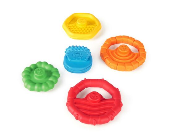 Развивающая игрушка Baby Einstein пирамидка Stack Teethe (12356), изображение 2 Развивающая игрушка Baby Einstein пирамидка Stack Teethe (12356), изображение 2