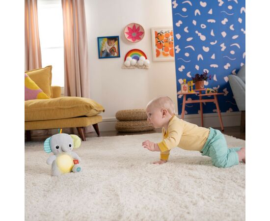 Розвиваюча іграшка Bright Starts Слоненя Hug-a-bye Baby (12498), зображення 3