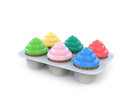 Развивающая игрушка Bright Starts сортер Sort Sweet Cupcakes (12499), изображение 2 Развивающая игрушка Bright Starts сортер Sort Sweet Cupcakes (12499), изображение 2