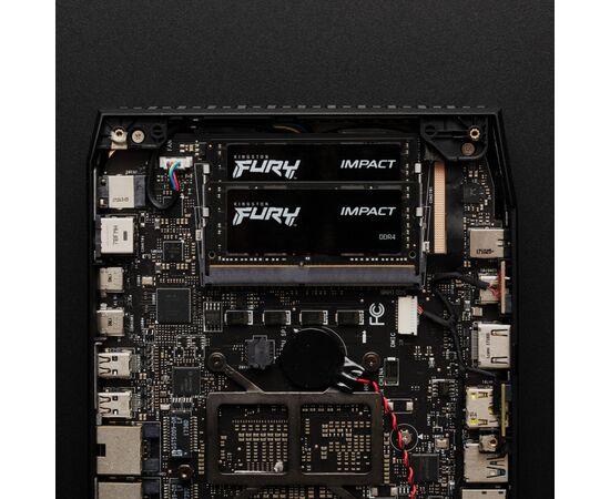 Модуль памяти для ноутбука SoDIMM DDR4 32GB 3200 MHz Fury Impact Kingston Fury (ex.HyperX) (KF432S20IB/32), изображение 3 Модуль памяти для ноутбука SoDIMM DDR4 32GB 3200 MHz Fury Impact Kingston Fury (ex.HyperX) (KF432S20IB/32), изображение 3