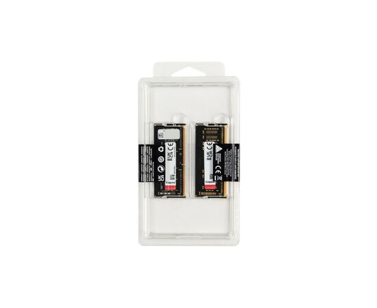 Модуль памяти для ноутбука SoDIMM DDR4 16GB (2x8GB) 3200 MHz Fury Impact Kingston Fury (ex.HyperX) (KF432S20IBK2/16), изображение 4 Модуль памяти для ноутбука SoDIMM DDR4 16GB (2x8GB) 3200 MHz Fury Impact Kingston Fury (ex.HyperX) (KF432S20IBK2/16), изображение 4