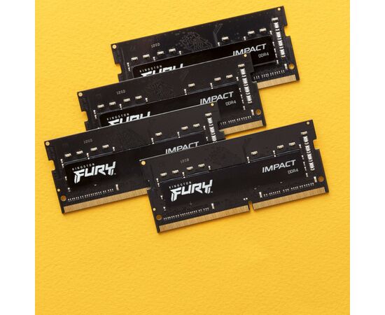 Модуль памяти для ноутбука SoDIMM DDR4 16GB (2x8GB) 3200 MHz Fury Impact Kingston Fury (ex.HyperX) (KF432S20IBK2/16), изображение 5 Модуль памяти для ноутбука SoDIMM DDR4 16GB (2x8GB) 3200 MHz Fury Impact Kingston Fury (ex.HyperX) (KF432S20IBK2/16), изображение 5