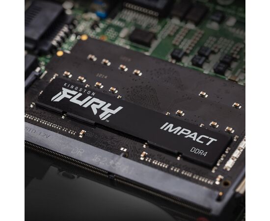 Модуль памяти для ноутбука SoDIMM DDR4 16GB (2x8GB) 3200 MHz Fury Impact Kingston Fury (ex.HyperX) (KF432S20IBK2/16), изображение 6 Модуль памяти для ноутбука SoDIMM DDR4 16GB (2x8GB) 3200 MHz Fury Impact Kingston Fury (ex.HyperX) (KF432S20IBK2/16), изображение 6